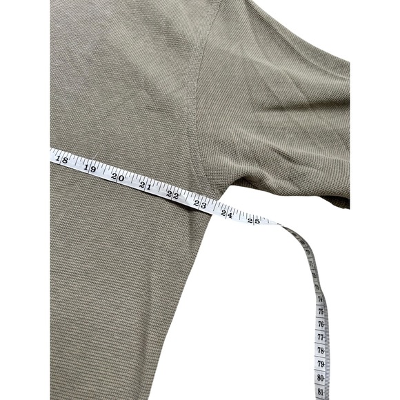 Greg Norman men's short sleeve shirt play dry‎ moisture wicking green/tan size L - Picture 6 of 7